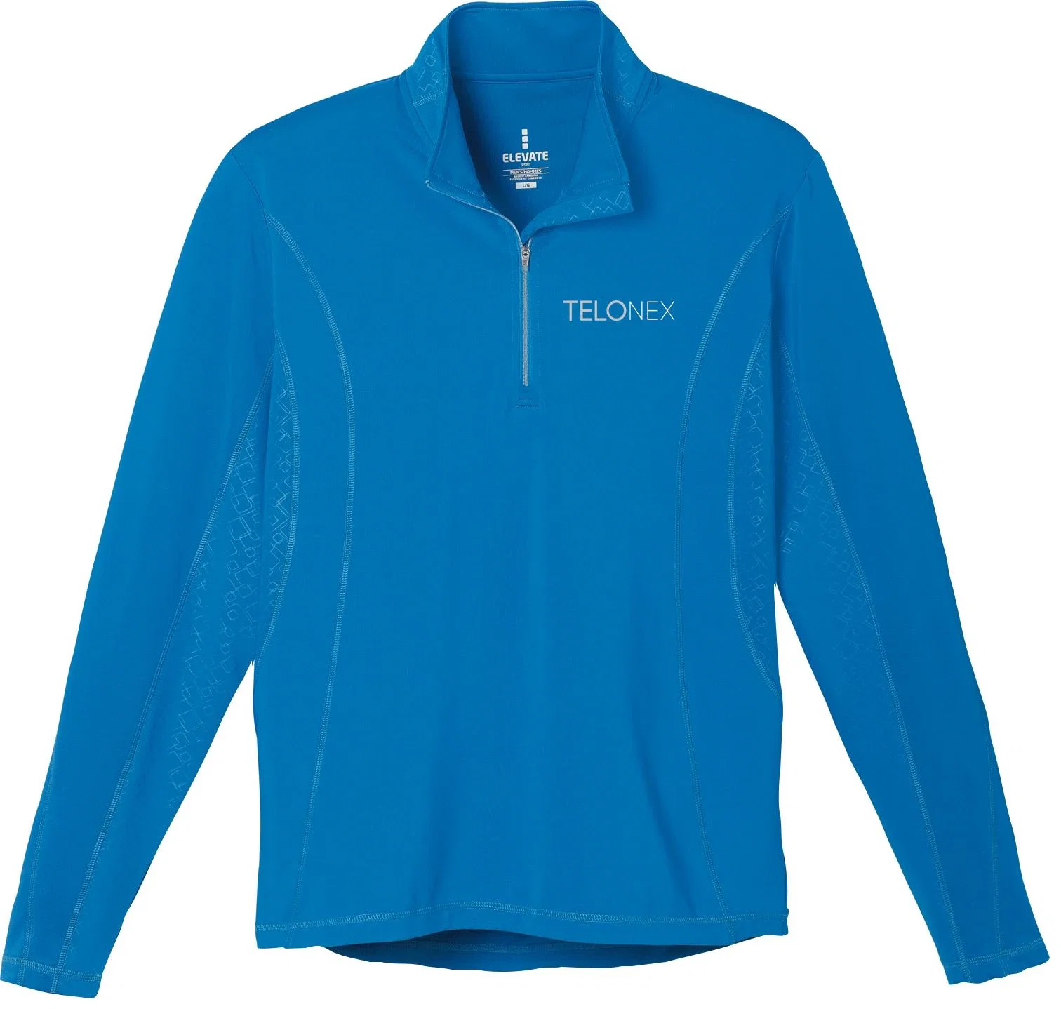 Branded CALTECH Men's Knit Quarter Zip Top — view 37