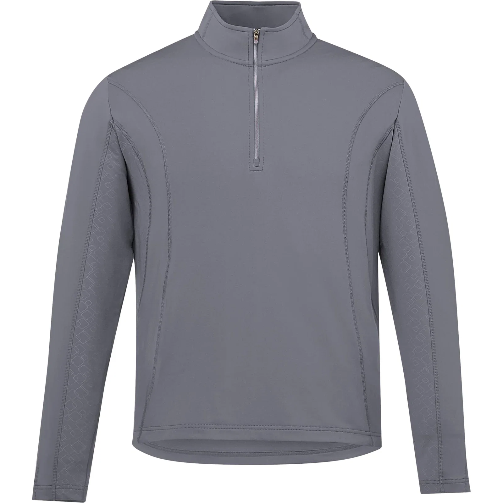 Branded CALTECH Men's Knit Quarter Zip Top — view 40