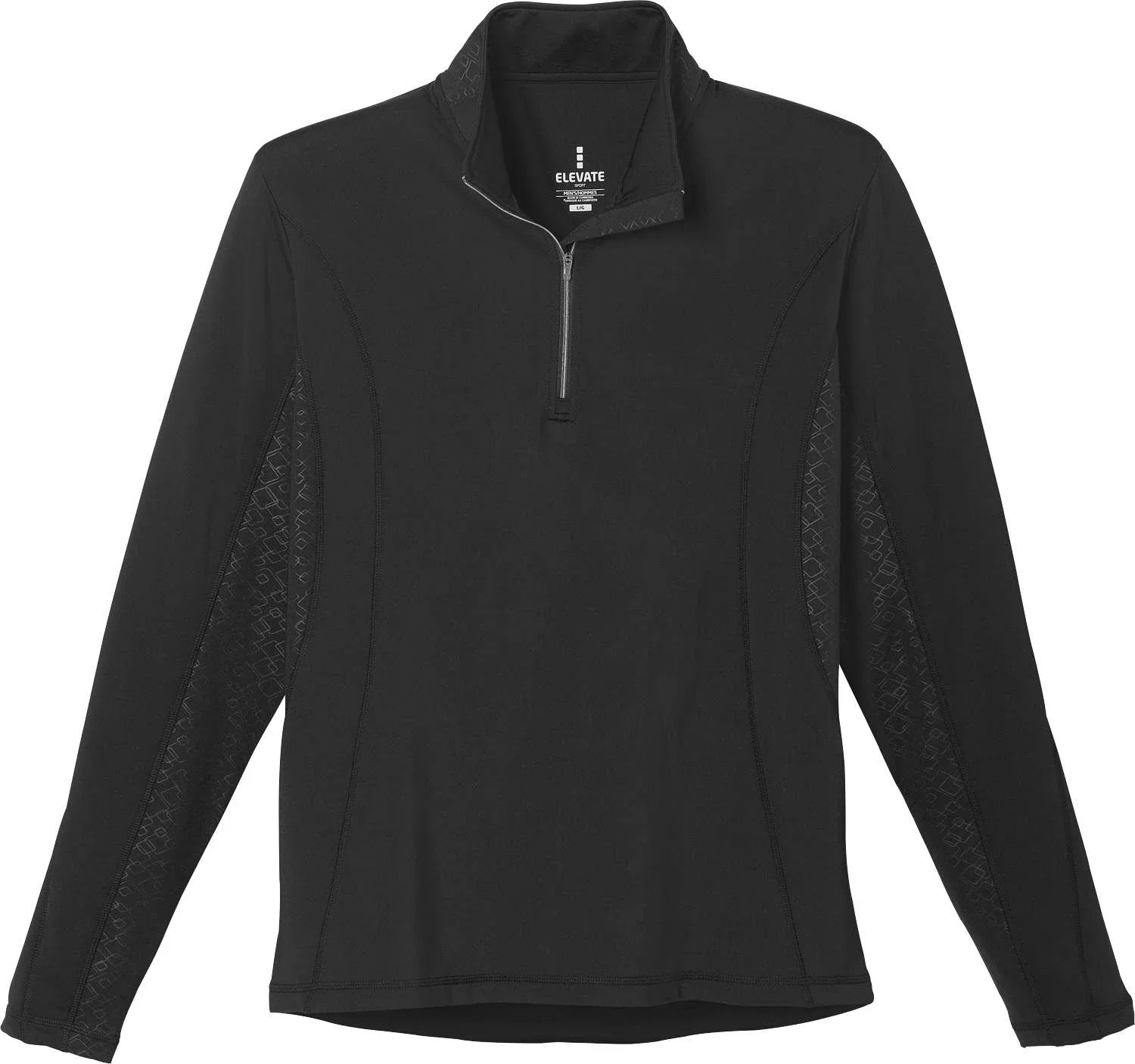 Branded CALTECH Men's Knit Quarter Zip Top — view 47