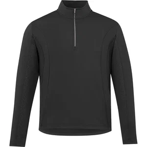 Branded CALTECH Men's Knit Quarter Zip Top