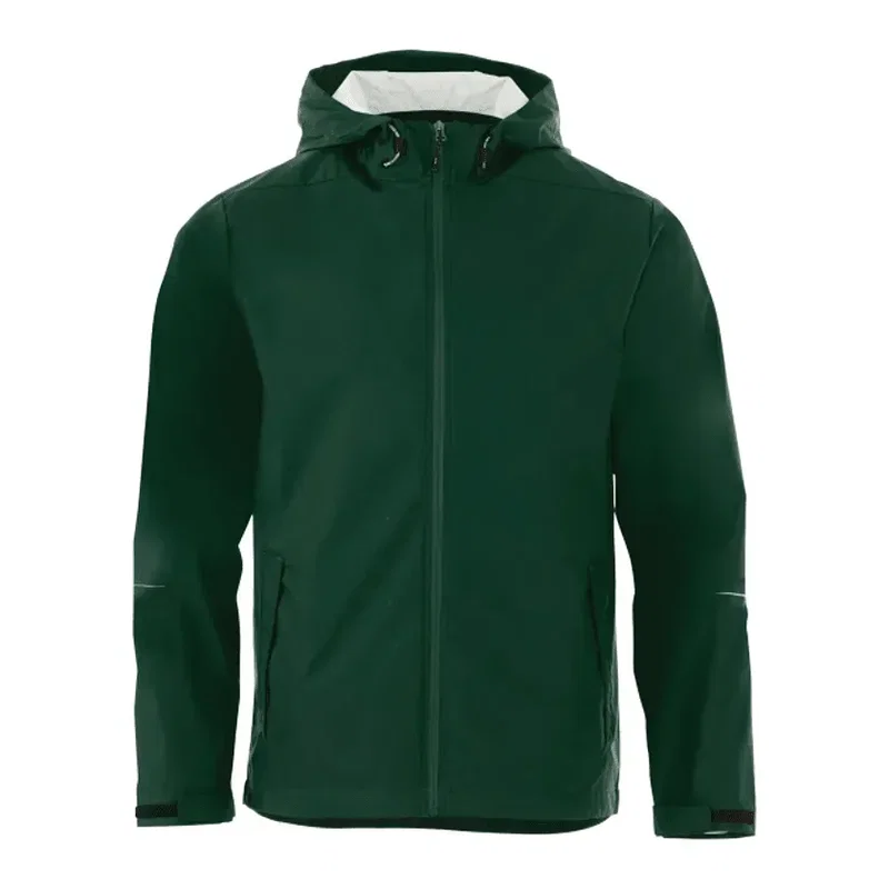 Branded Cascade Lightweight Waterproof Rain Jacket for Men — view 12