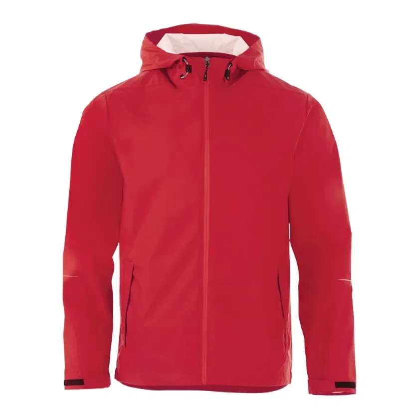 Branded Cascade Lightweight Waterproof Rain Jacket for Men — view 3