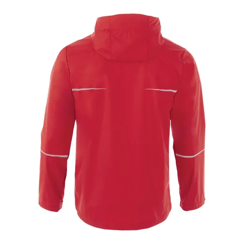 Branded Cascade Lightweight Waterproof Rain Jacket for Men — view 4