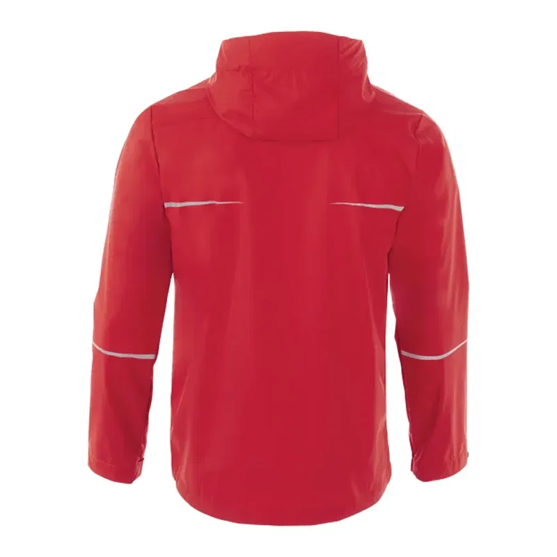 Branded Cascade Lightweight Waterproof Rain Jacket for Men — view 4