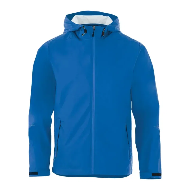 Branded Cascade Lightweight Waterproof Rain Jacket for Men — view 5