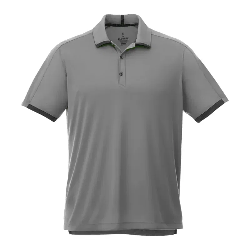 Custom Branded Men's Short Sleeve Performance Polo - CERRADO — view 23