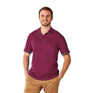 CERRADO Men's Short Sleeve Performance Polo