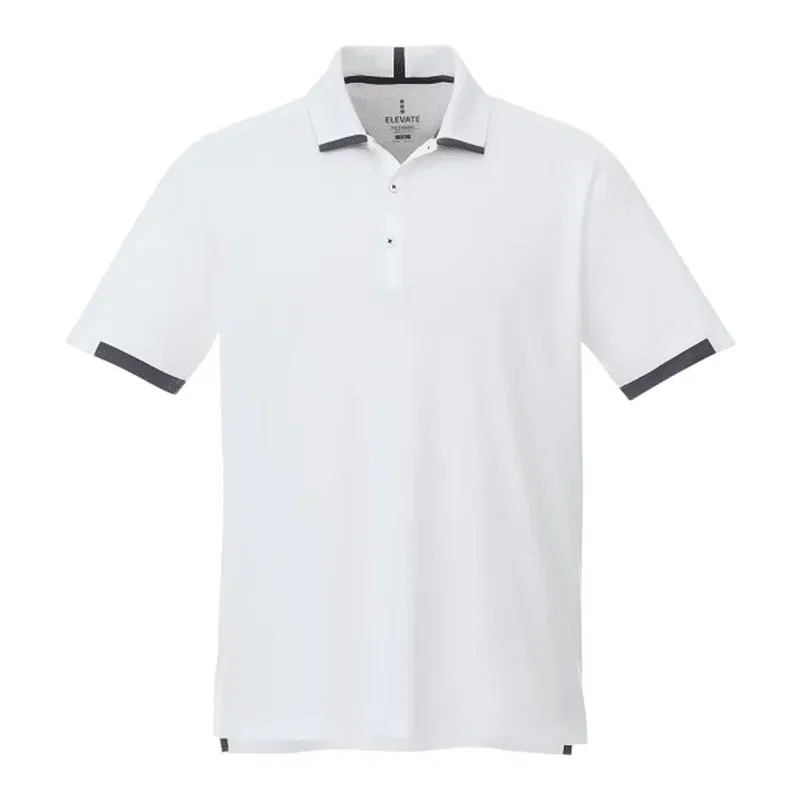 Custom Branded Men's Short Sleeve Performance Polo - CERRADO — view 7