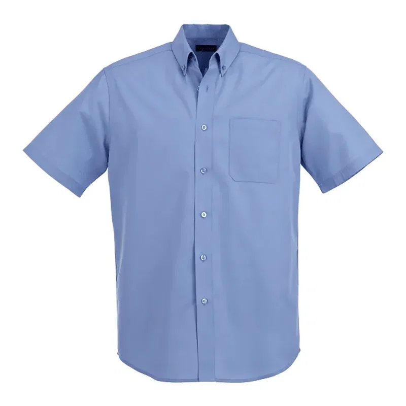 Custom Men's COLTER Short Sleeve Button Up Shirt - 0.64oz. — view 15