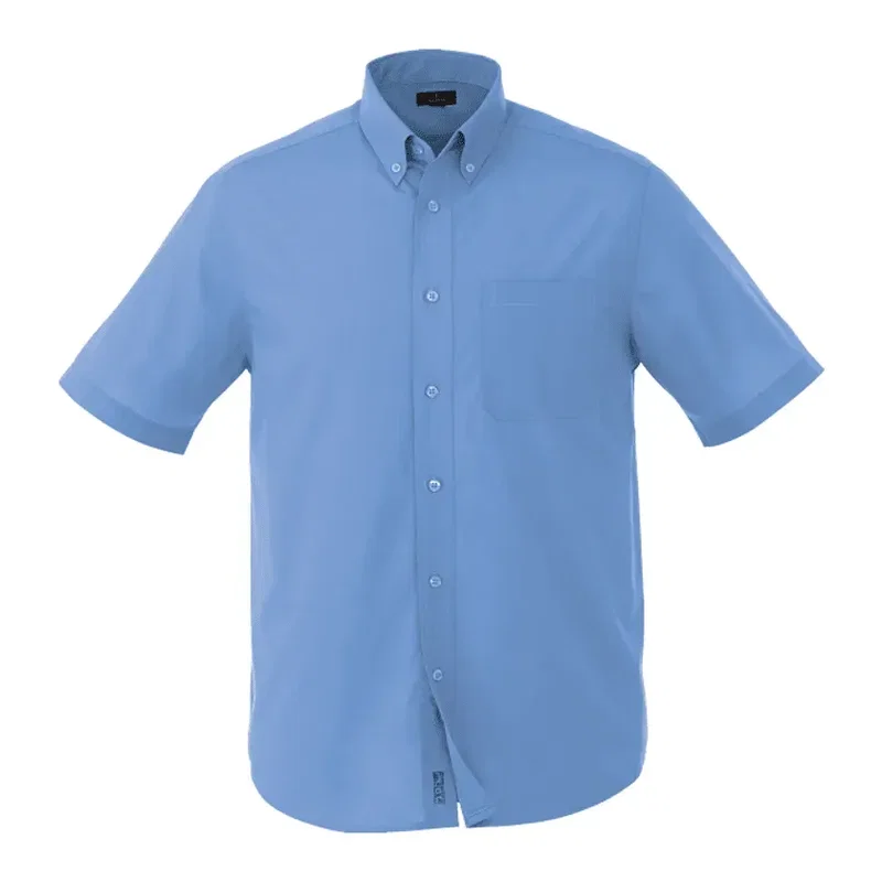 Custom Men's COLTER Short Sleeve Button Up Shirt - 0.64oz. — view 18