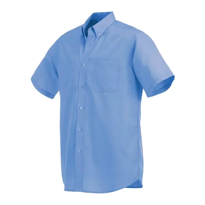 Custom Men's COLTER Short Sleeve Button Up Shirt - 0.64oz. — view 19