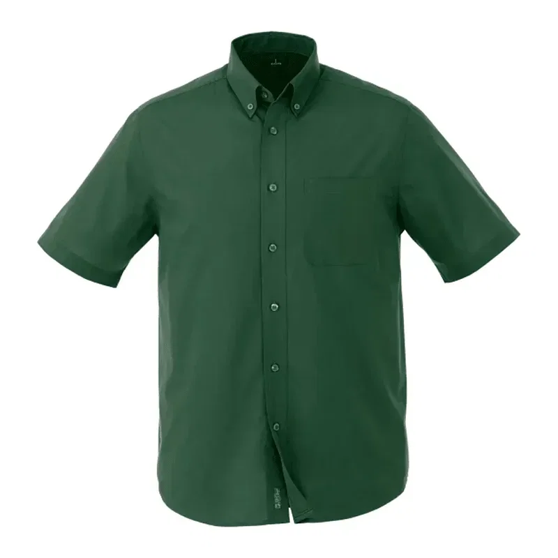 Custom Men's COLTER Short Sleeve Button Up Shirt - 0.64oz. — view 24