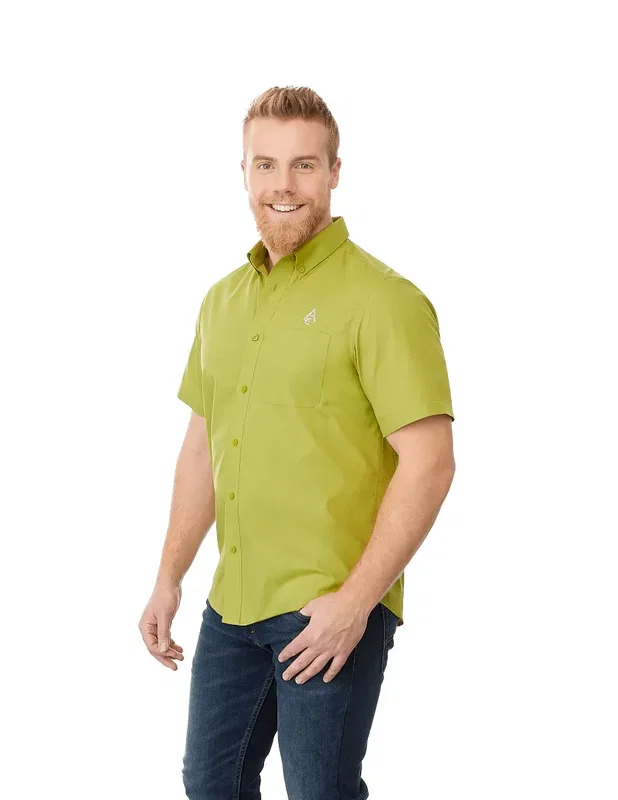 Custom Men's COLTER Short Sleeve Button Up Shirt - 0.64oz. — view 32