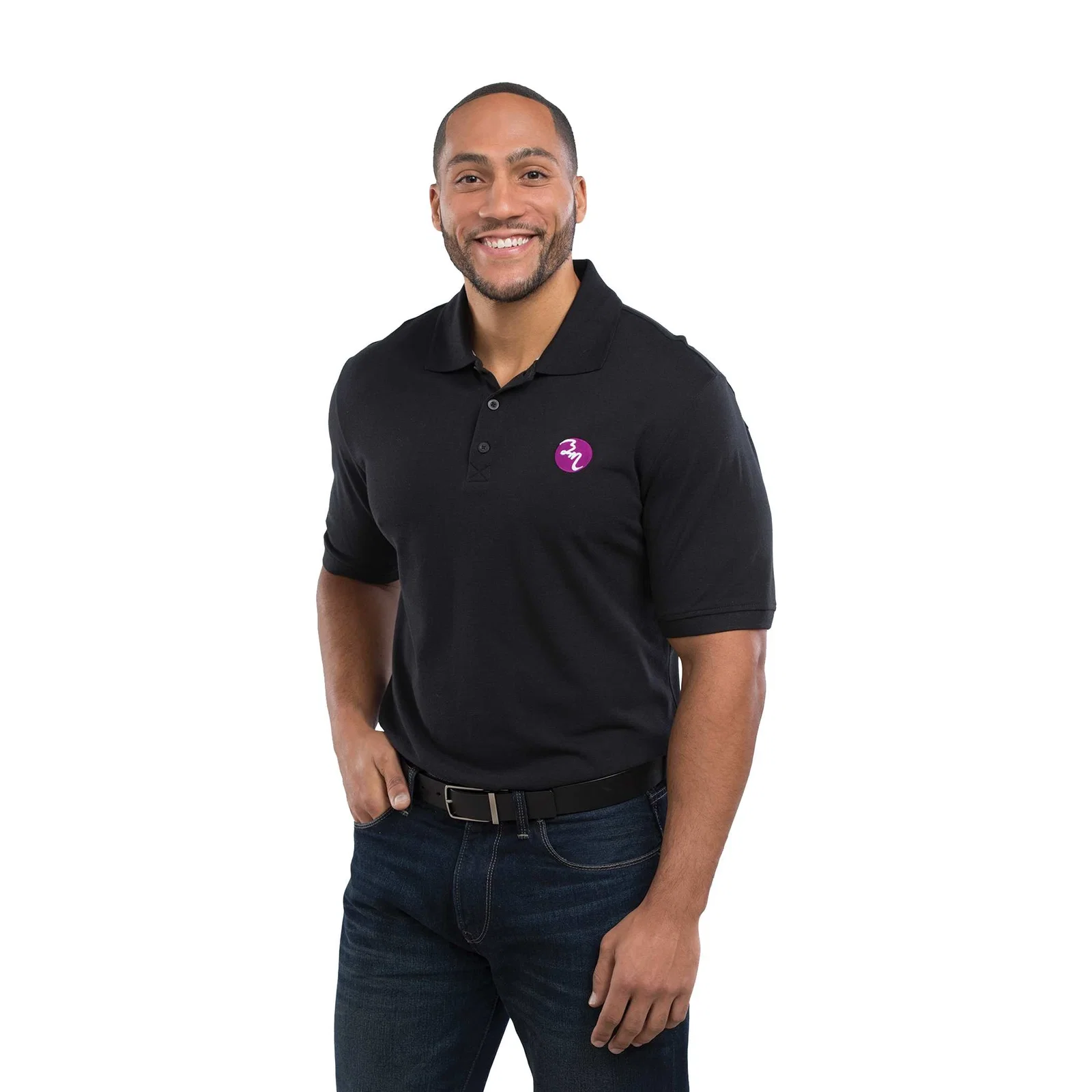 Personalized Men's Pique Polo - CRANDALL Short Sleeve — view 125