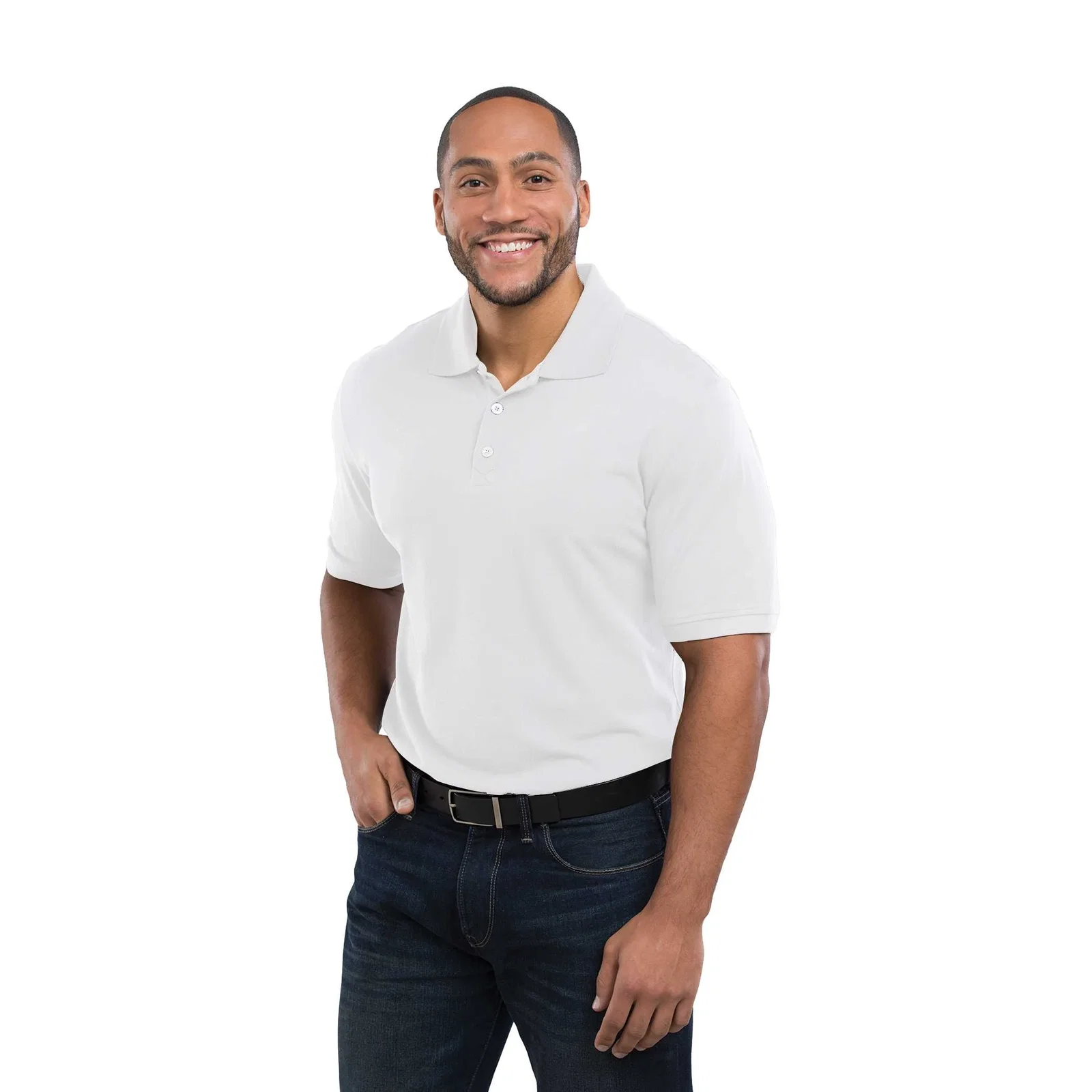 Personalized Men's Pique Polo - CRANDALL Short Sleeve — view 58