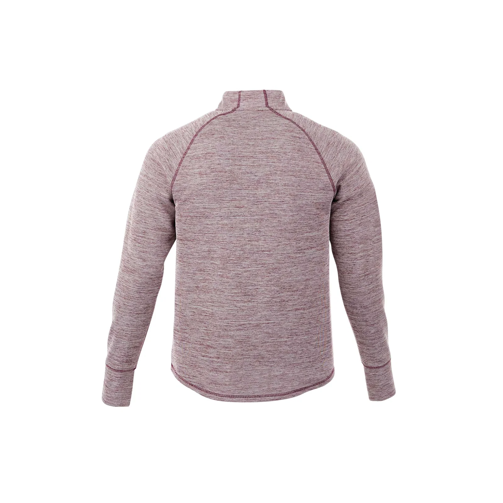 Custom Men's Performance Knit Half Zip Sweater with Thumb Holes — view 17
