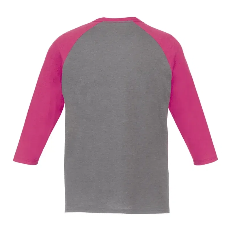 Personalized Dakota Men's Raglan Tee - 0.55oz — view 11