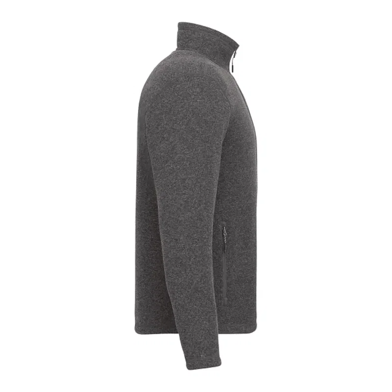 Custom Branded Men's Darnell Eco Knit Full Zip Sweater — view 30