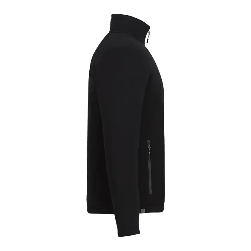 Custom Branded Men's Darnell Eco Knit Full Zip Sweater — view 6