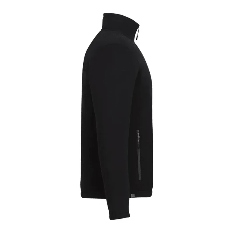 Custom Branded Men's Darnell Eco Knit Full Zip Sweater — view 6