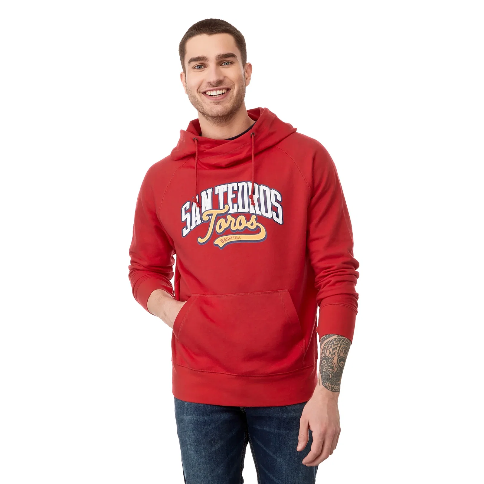 Personalized Cozy Fleece Hoodie -Men's DAYTON Classic — view 31