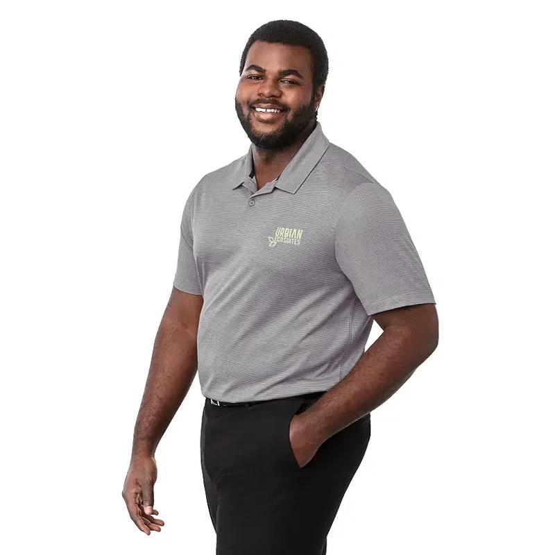 Branded Eco Short Sleeve Performance Polo - Men's DEGE — view 13