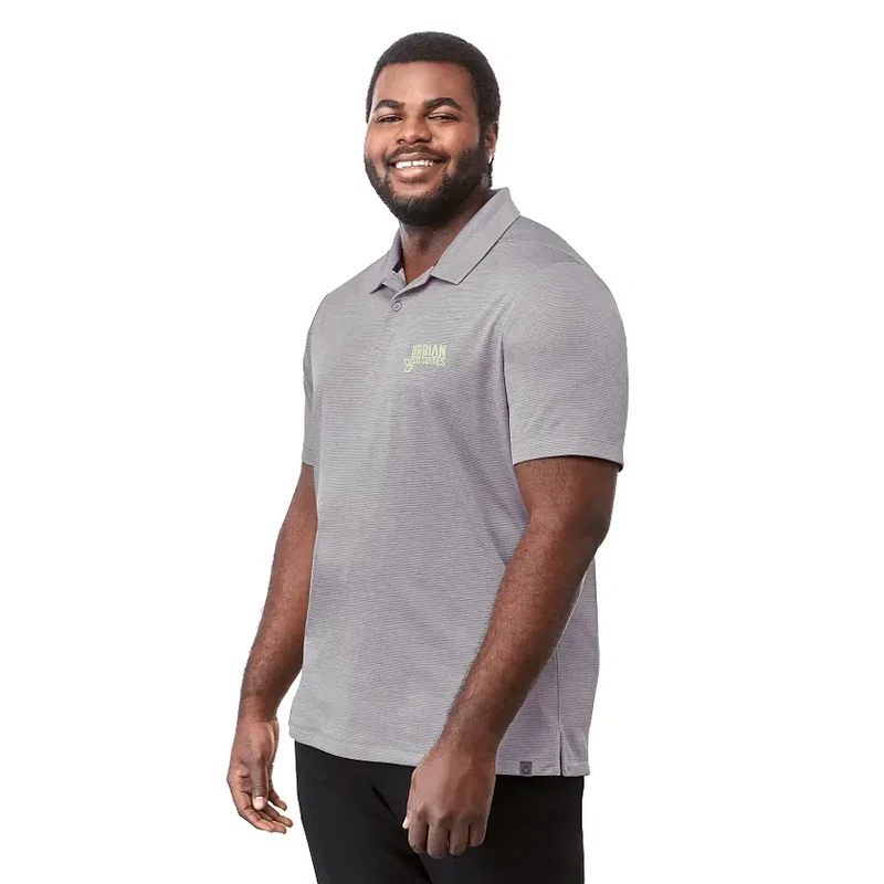 Branded Eco Short Sleeve Performance Polo - Men's DEGE — view 14