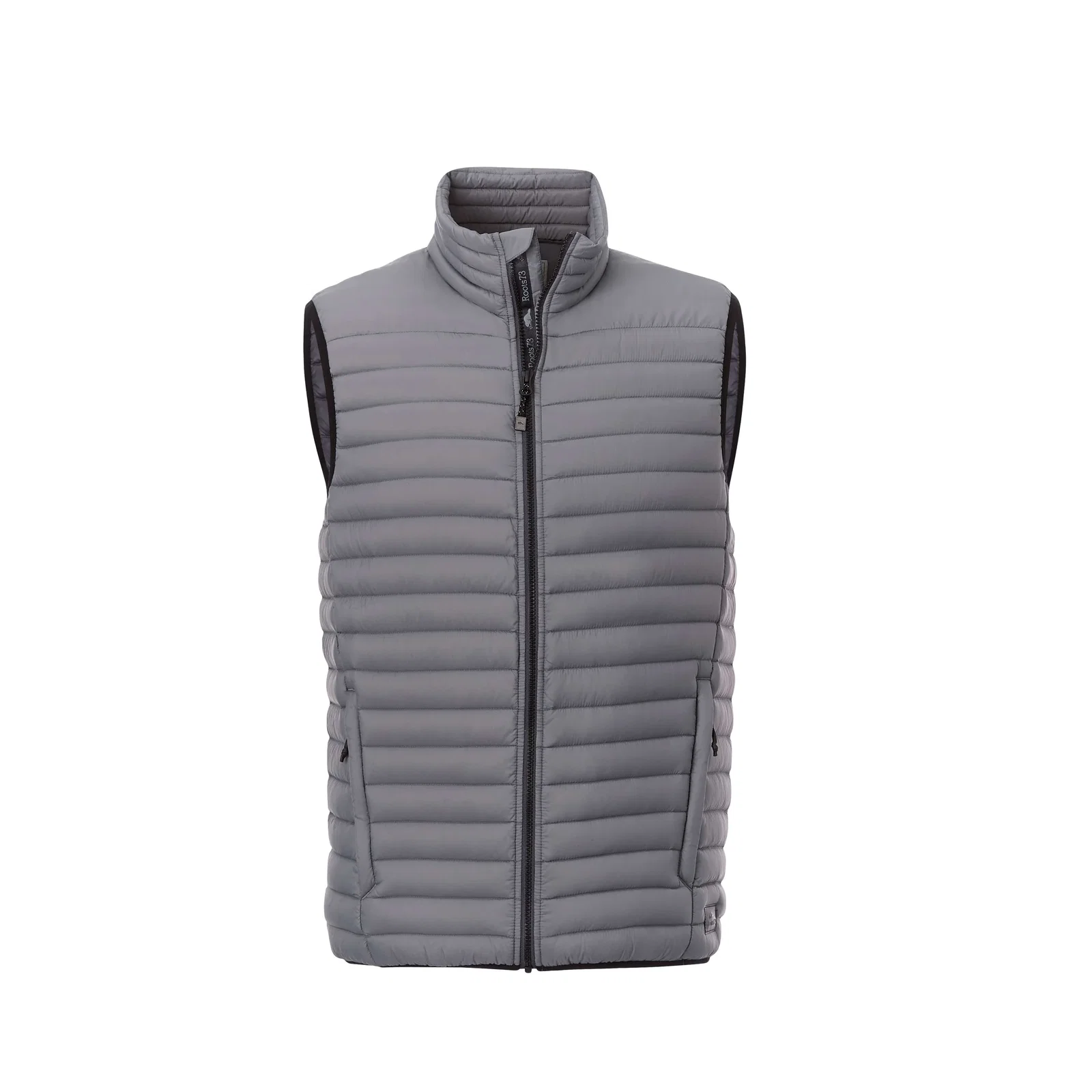 Branded Roots73 Down Puffer Vest for Men - Lightweight — view 8