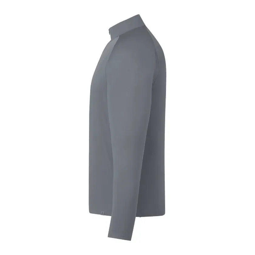 Branded Eco Knit Performance Half Zip for Men — view 13