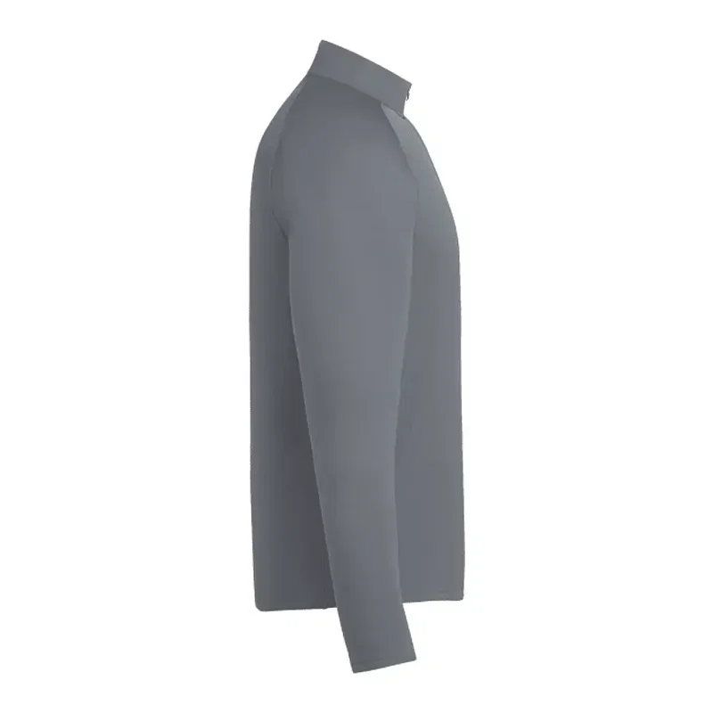 Branded Eco Knit Performance Half Zip for Men — view 14