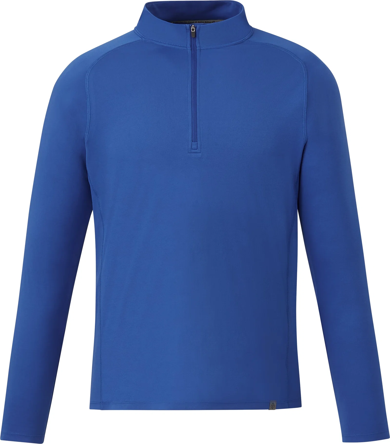 Branded Eco Knit Performance Half Zip for Men — view 20