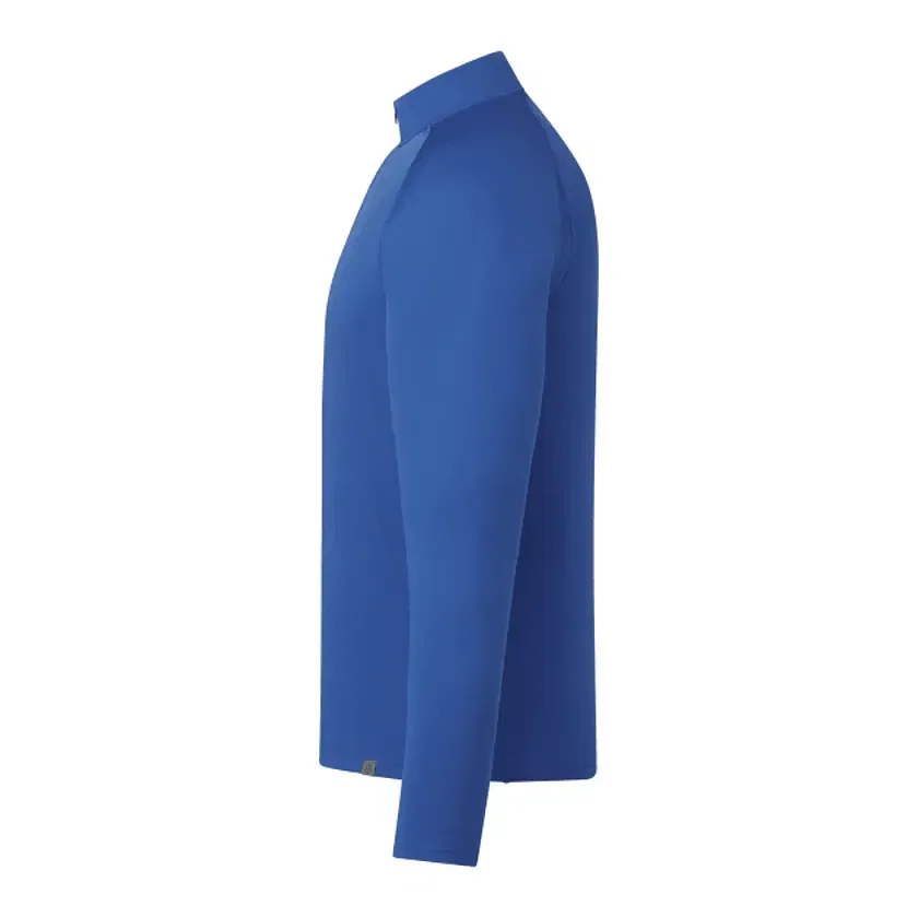 Branded Eco Knit Performance Half Zip for Men — view 3