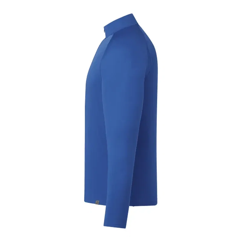 Branded Eco Knit Performance Half Zip for Men — view 3