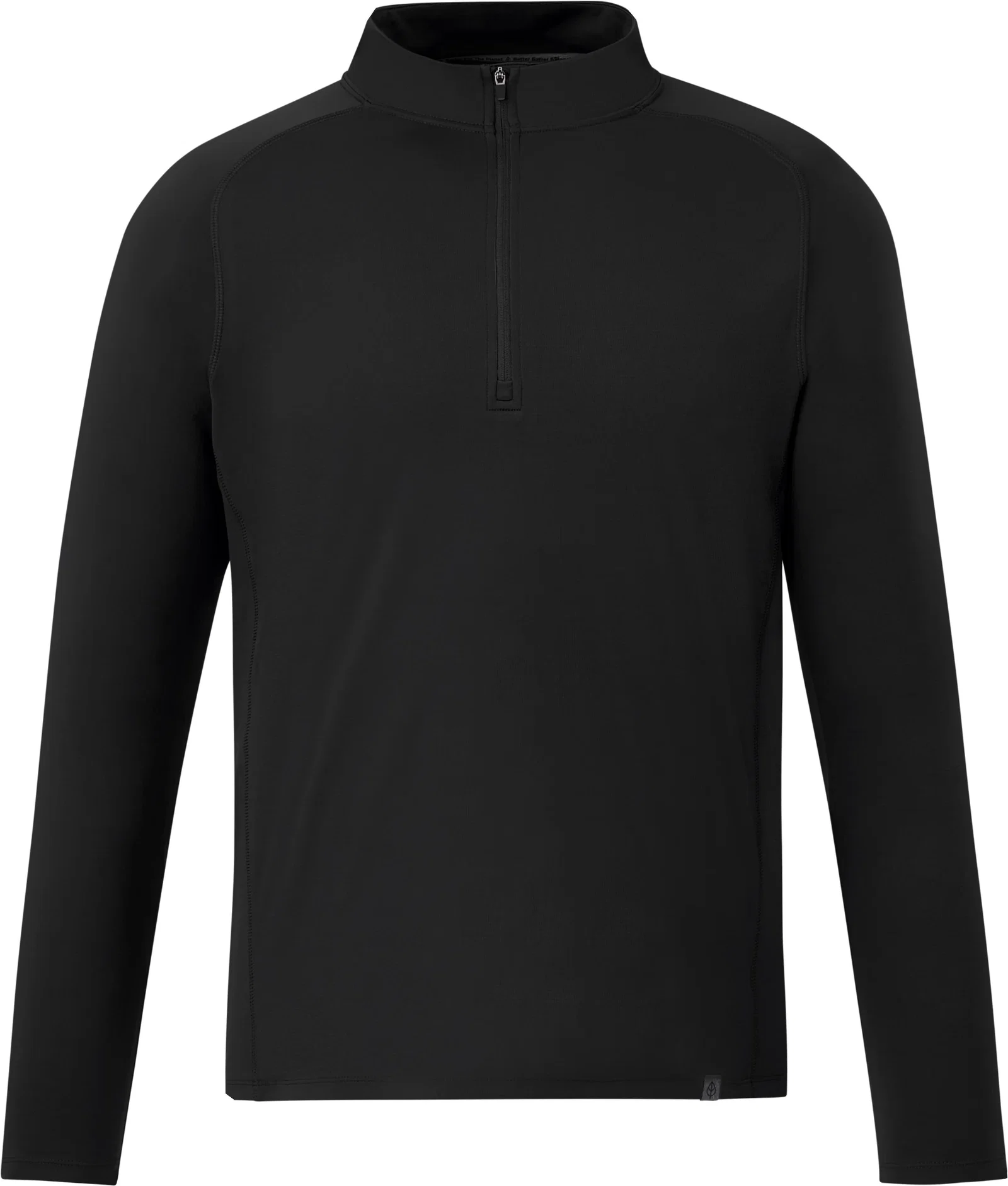 Branded Eco Knit Performance Half Zip for Men — view 38