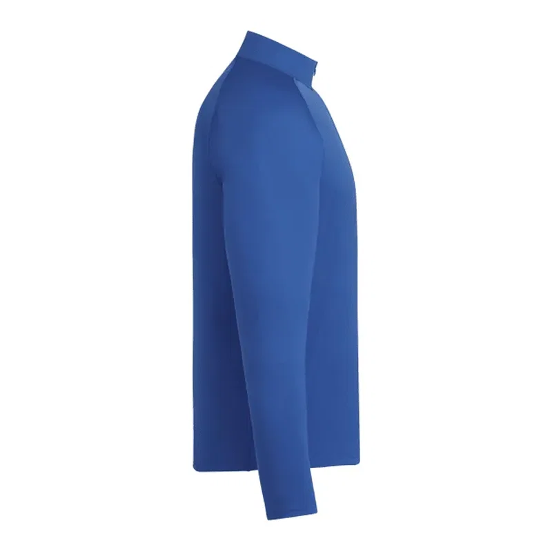 Branded Eco Knit Performance Half Zip for Men — view 4