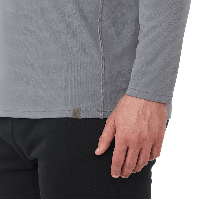 Branded Eco Knit Performance Half Zip for Men — view 6
