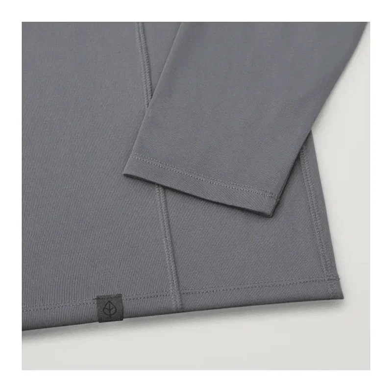 Branded Eco Knit Performance Half Zip for Men — view 7
