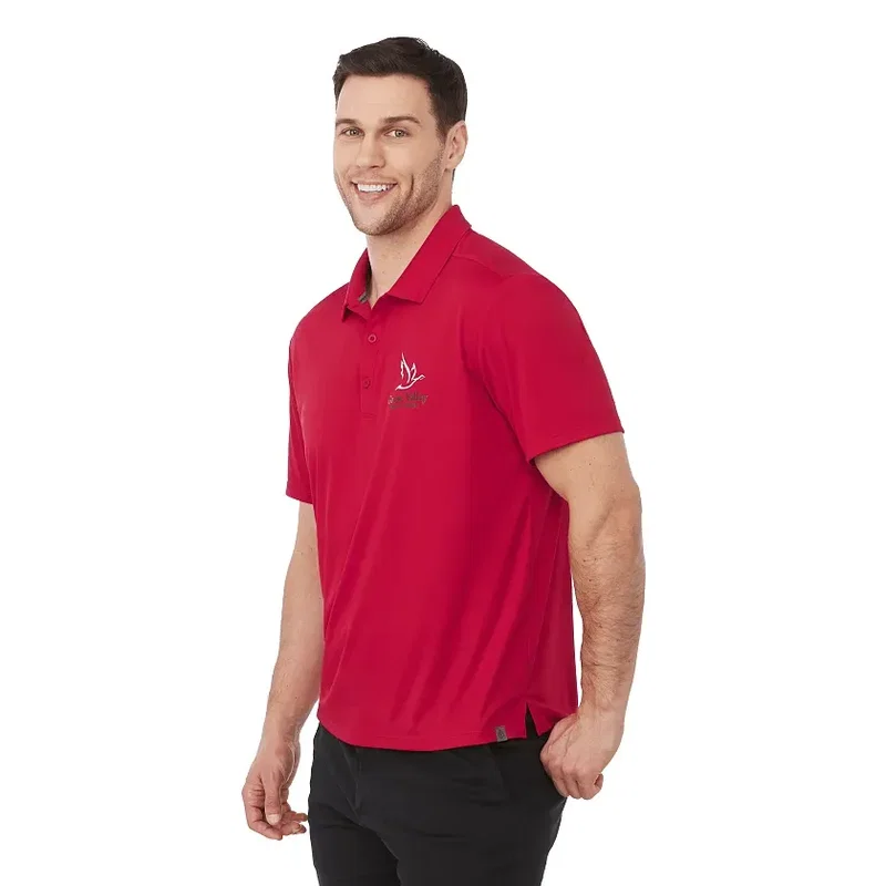 Custom EVANS Eco Short Sleeve Performance Polo - Men's — view 11