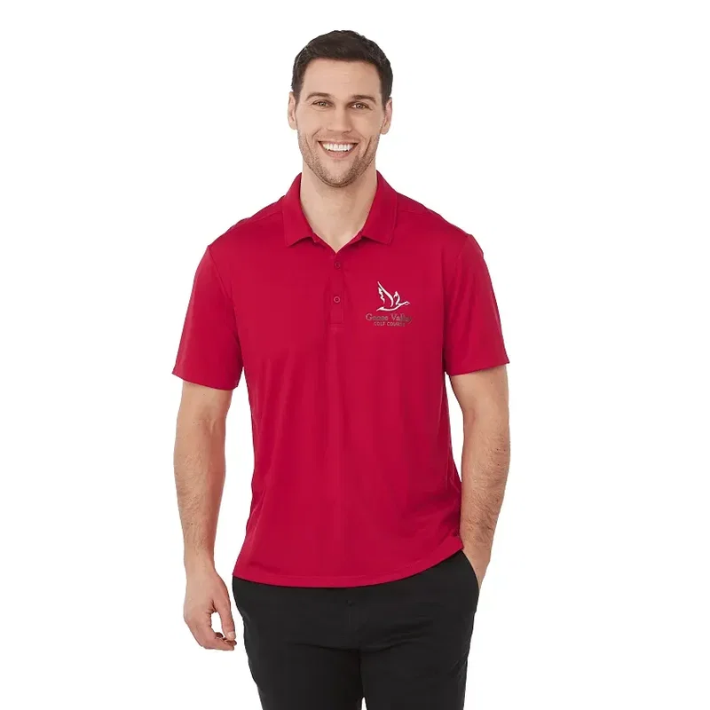 Custom EVANS Eco Short Sleeve Performance Polo - Men's — view 13
