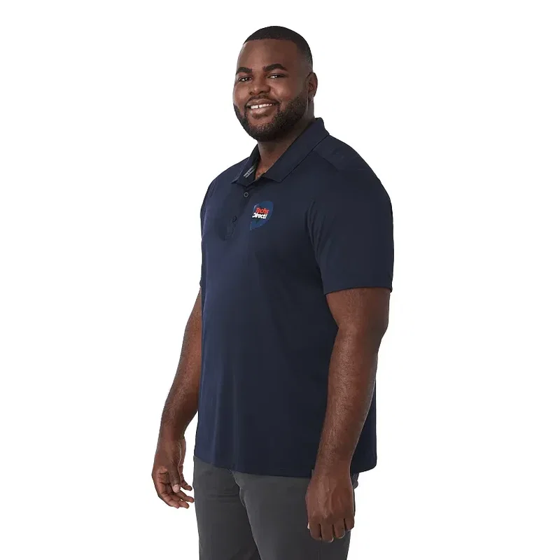 Custom EVANS Eco Short Sleeve Performance Polo - Men's — view 18