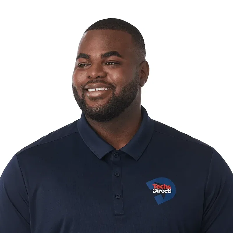 Custom EVANS Eco Short Sleeve Performance Polo - Men's — view 25