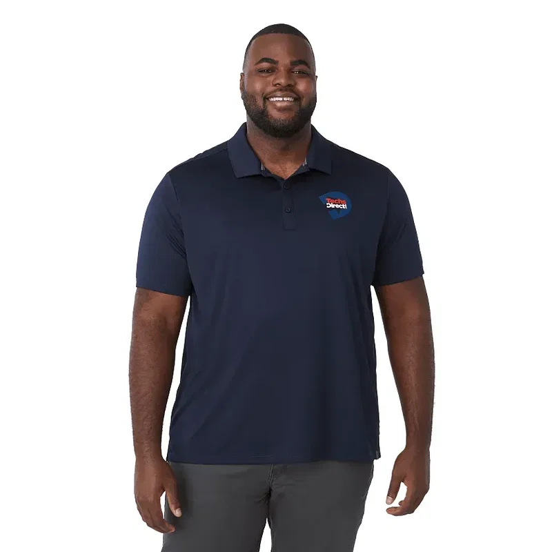Custom EVANS Eco Short Sleeve Performance Polo - Men's — view 27