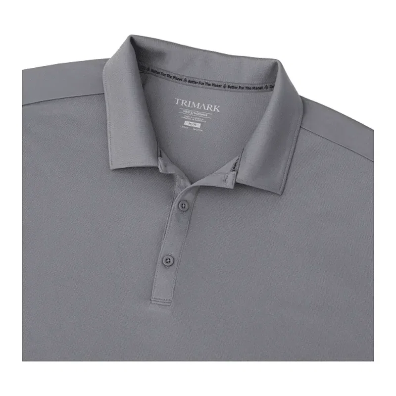 Custom EVANS Eco Short Sleeve Performance Polo - Men's — view 28
