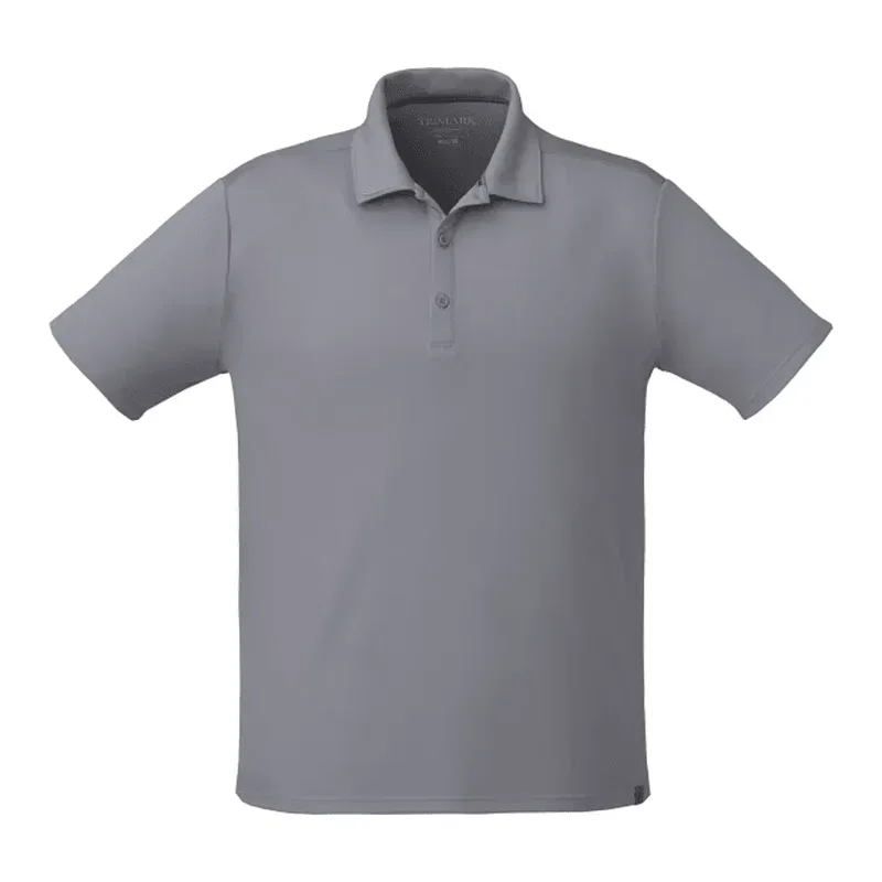 Custom EVANS Eco Short Sleeve Performance Polo - Men's — view 33