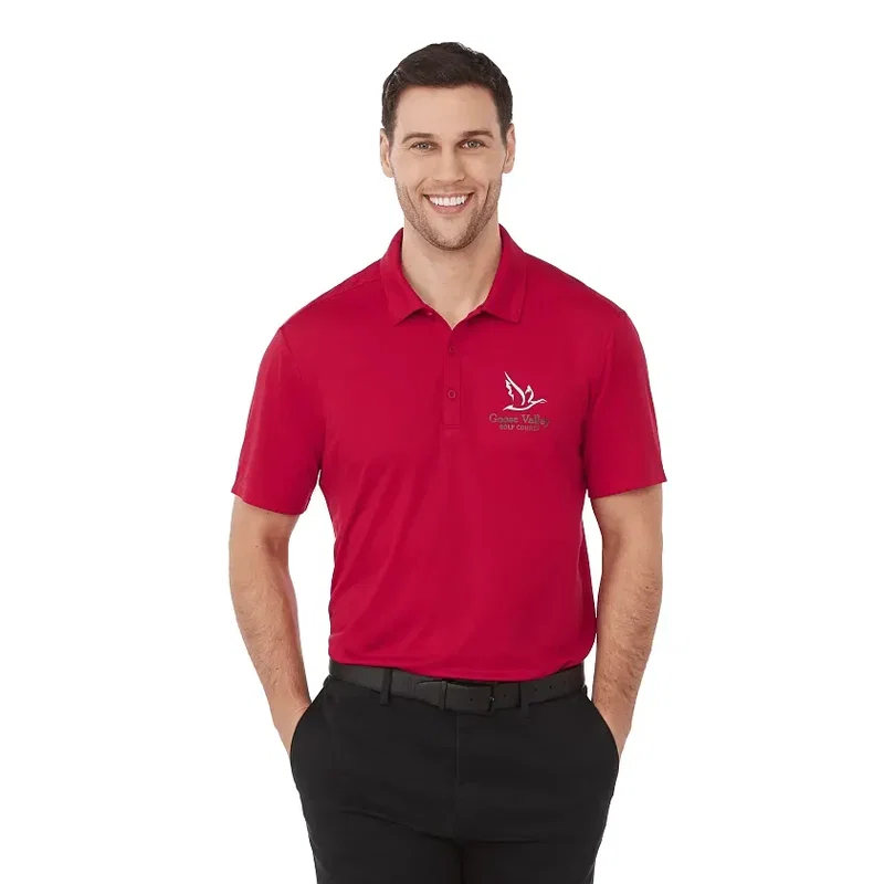 Custom EVANS Eco Short Sleeve Performance Polo - Men's — view 5
