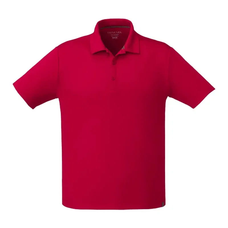 Custom EVANS Eco Short Sleeve Performance Polo - Men's — view 8