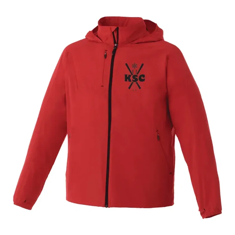 Custom Men's Lightweight Water Resistant Jacket with Hood - FLINT — view 15