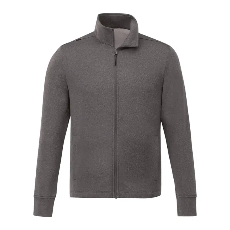 Personalized Men's Frazier Eco Knit Jacket with Removable No Contact Keychain — view 7