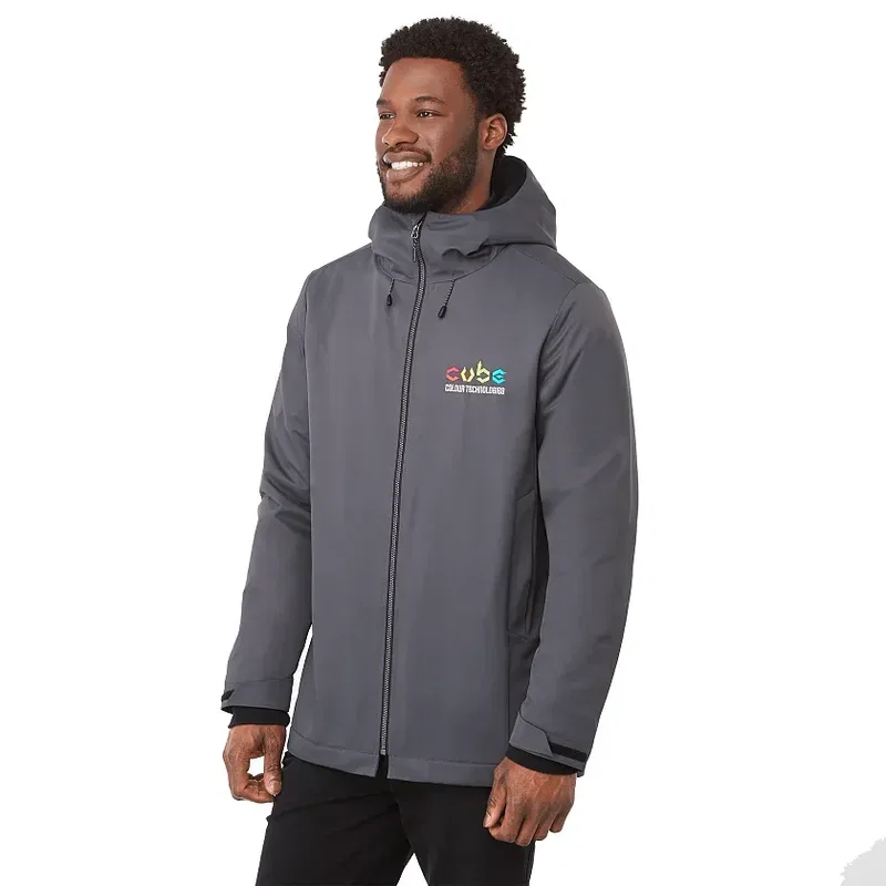 Branded Eco-Friendly Hardy Insulated Men's Jacket — view 13