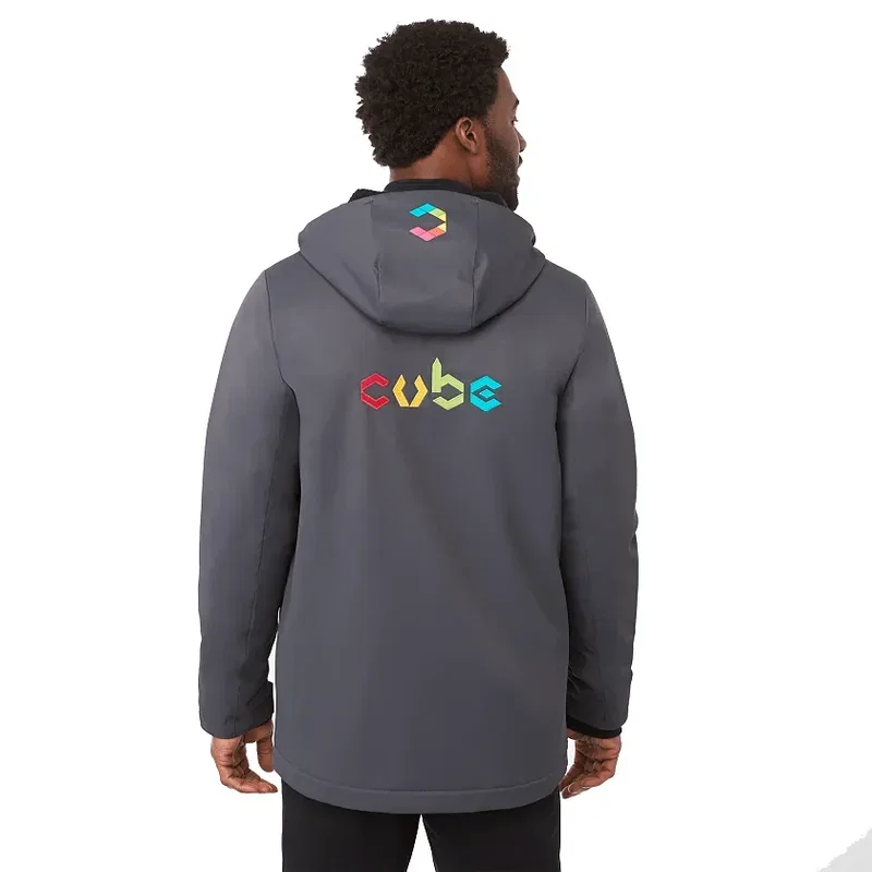 Branded Eco-Friendly Hardy Insulated Men's Jacket — view 14
